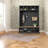 Calisto Hall Tree with Bench Entryway Shoe Cabinet with Hooks and Shoe Storage-1892330724