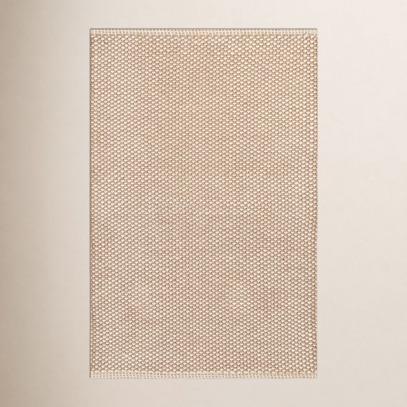 Pebble Natural Handwoven Performance Rug, Rectangle 3' x 5'