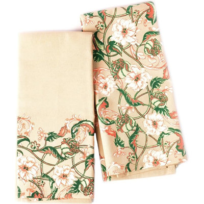 Linges à vaisselle 100% coton, 18 x 28 pouces, linges à vaisselle ornementaux, essuie-mains