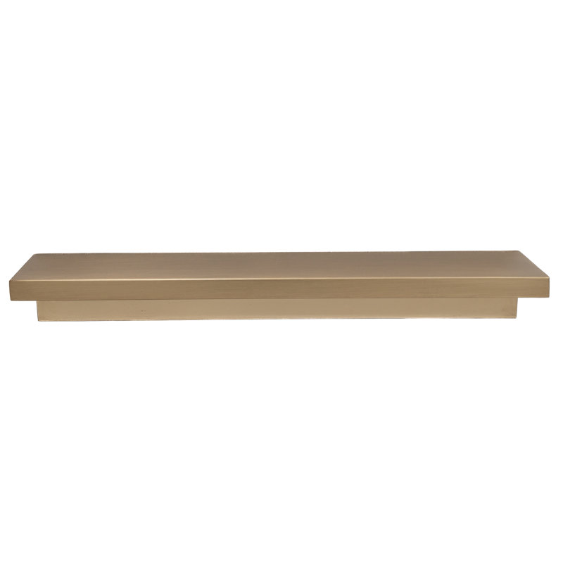 Ethan 3" Center to Center Champagne Bronze Edge Drawer Pull, 3",  Champagne Bronze