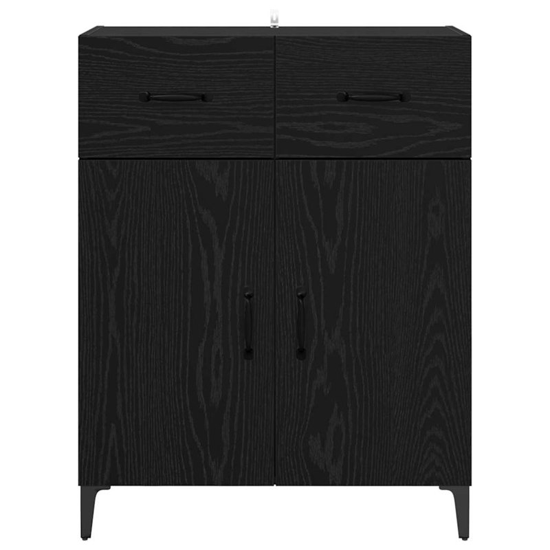 69.5cm Sideboard, Black Oak