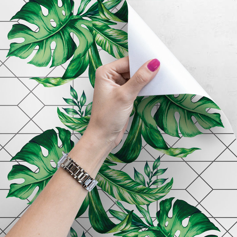 Emaline Matte Peel and Stick Mural, 250 x 104cm