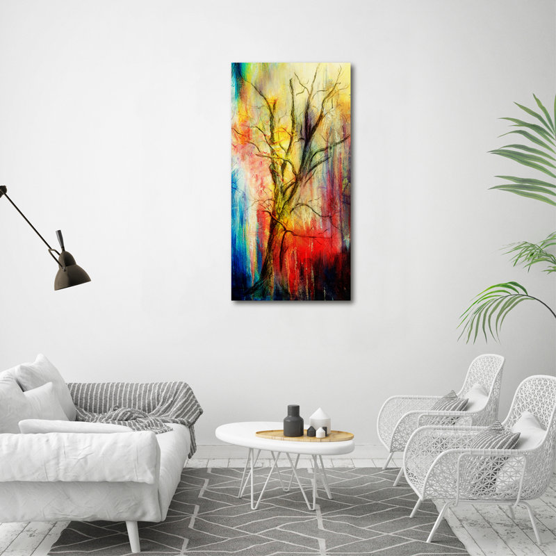 Abstract Tree - Wrapped Canvas Print