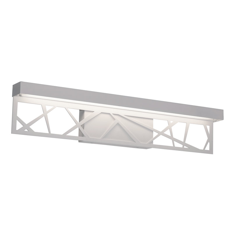 Mauriello LED Bath Sconce, White