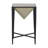 Elway Solid Wood Top End Table