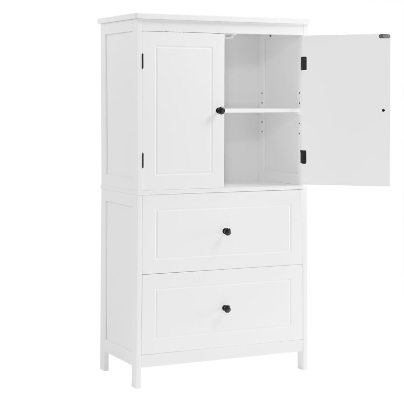 Armoire de rangement pour salle de bain, Blanc