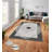 Luxurious Velvet Area Rug, 4.6 x 7.2 Feet | 100% Polyester, 740 g/m² | Non-Slip Felt Dot Underside, Machine Washable | Digital Print Design, Easy to Clean, Perfect for Living Room & Bedroom Décor-2097654400