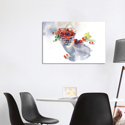 Currants by Marina Ignatova - Wrapped Canvas Painting