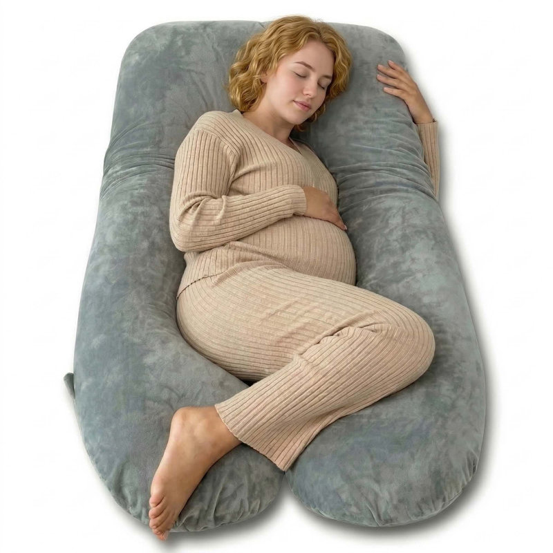  Oreiller pour grand lit Queen Rose, Gris