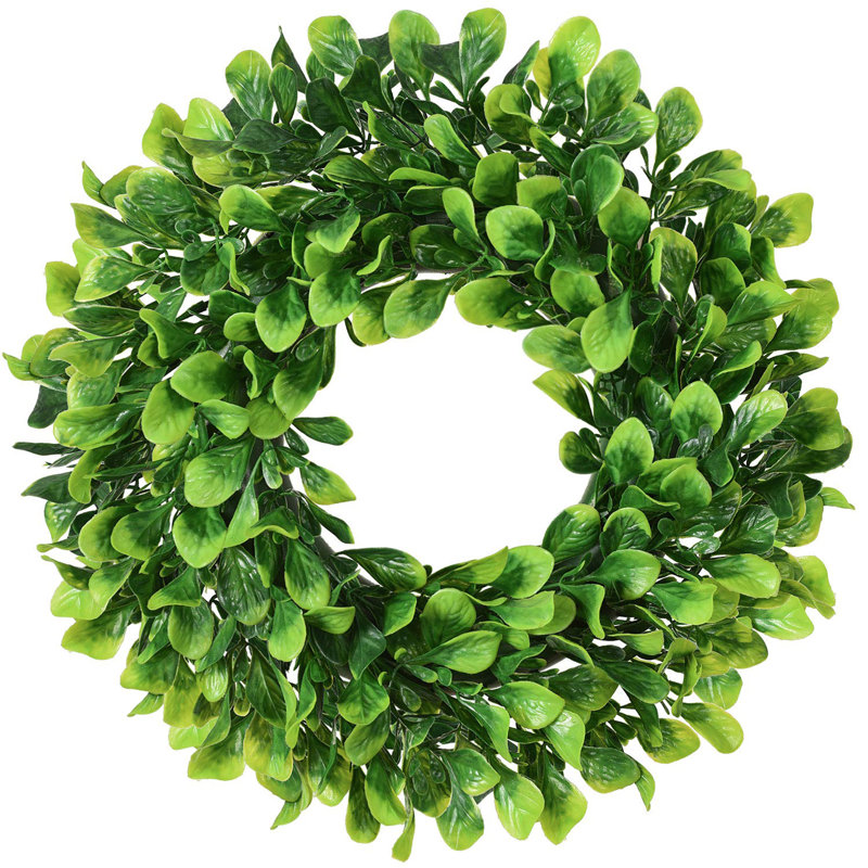Couronne de buis 10 po, 10 po x 10 po