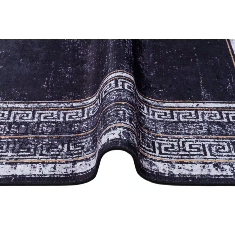 Tapis intérieur / extérieur en coton Telaya, Rectangle 2 pi 7 po x 4 pi 11 po