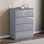 Oslo 4 Drawer High Gloss Chest, (FSC 100%) Bedroom Home Storage Furniture
