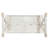 Eternity Rectangular Solid Pine Farm Dining Table with Folding X-Style Legs-88870830-88870829