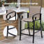 Parag Aluminum Outdoor 27.7'' Bar Stool-668614571