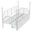 Metal Storage Bed Frame 90 x 200 cm-684429970