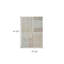 Tapis abstrait délavé beige et brun 4 pi x 6 pi