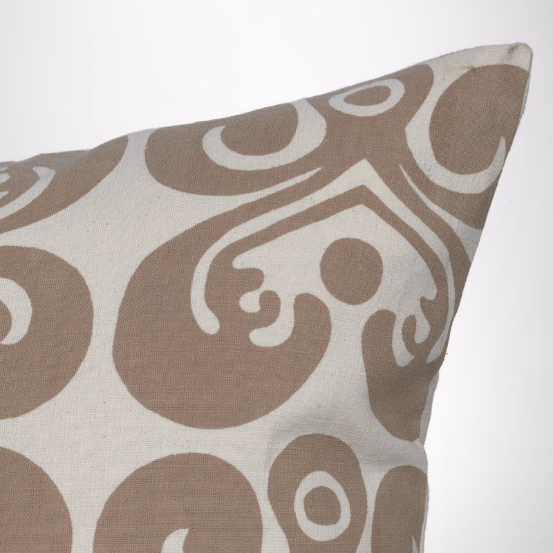 Enchantique Damask Cotton Reversible Pillow Cover