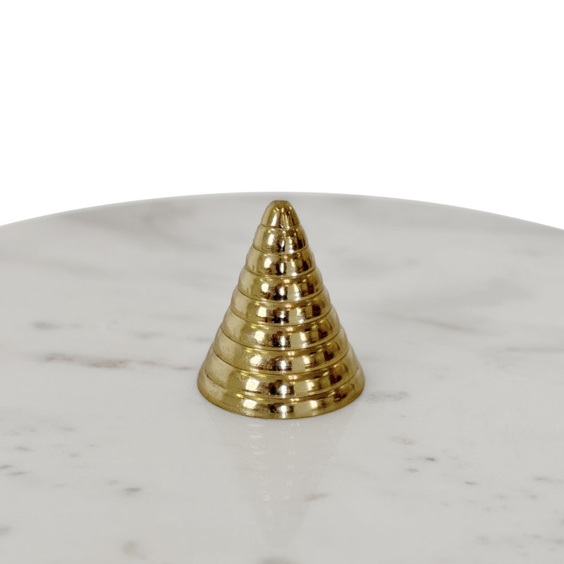 Pasha Marble Top End Table
