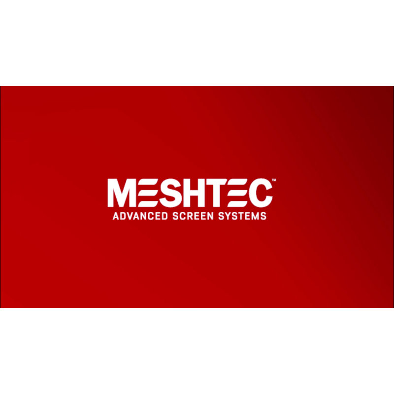 64x80 Bronze Surface Mount Security Screen Door with Meshtec Screen