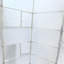 Serre en polycarbonate de plain-pied de 75,2 x 123,2 x 96,8 po en aluminium 1 pièce argenté pour le jardinage et la protection des plantes toute l'année