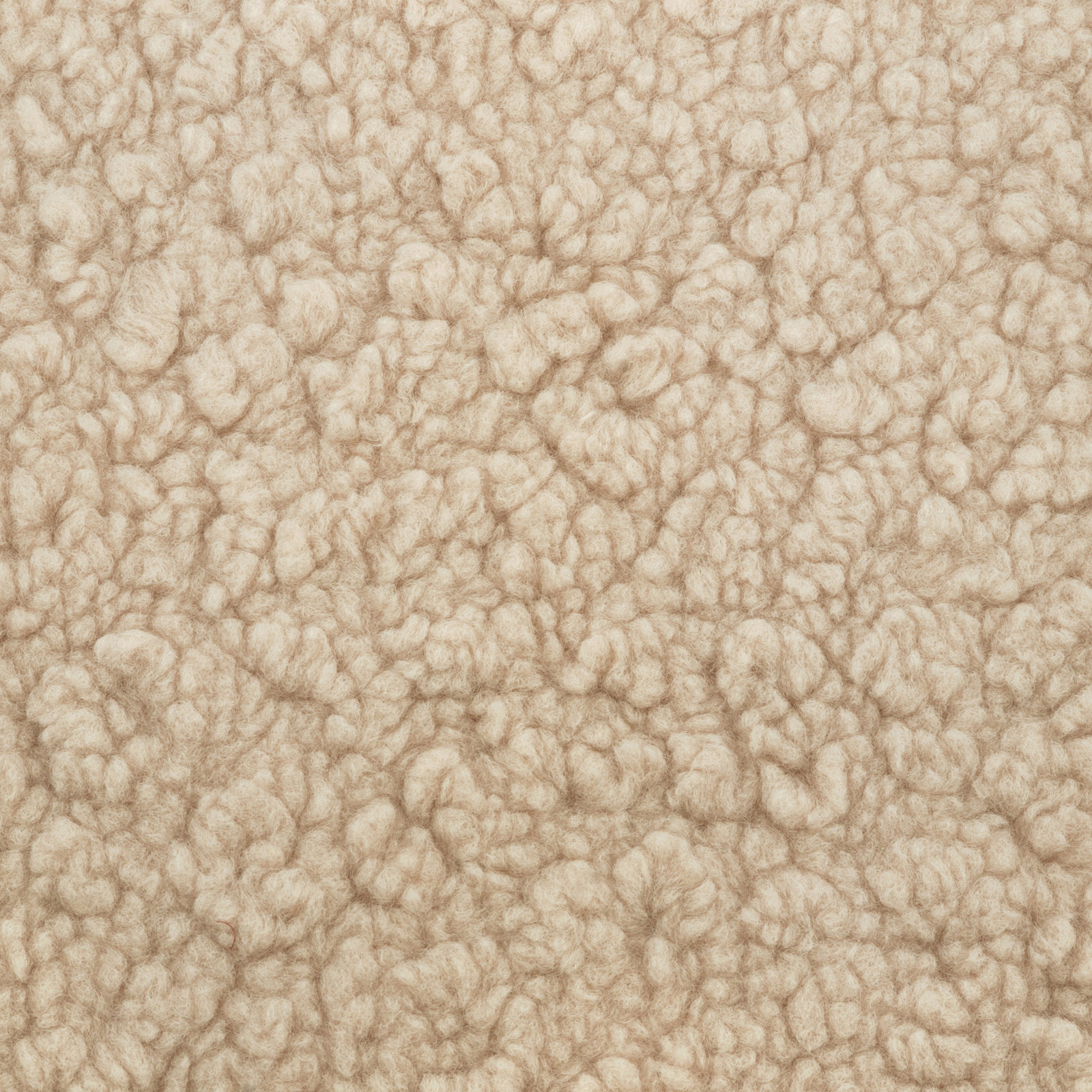 Mushroom Pouf, Chai Shearling, Standard