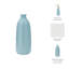 Vase en grès cérame texturé Agaba - Accent décoratif moderne-86748936-86748933