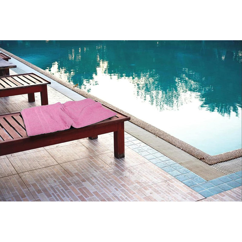 Cotton Bath Towel, Pink