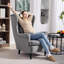 Upholstered Wingback Chair-1409955372