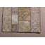 Charmant petit tapis turc beige Oushak rétro idéal pour les tapis de porte et les décorations de ferme pastel