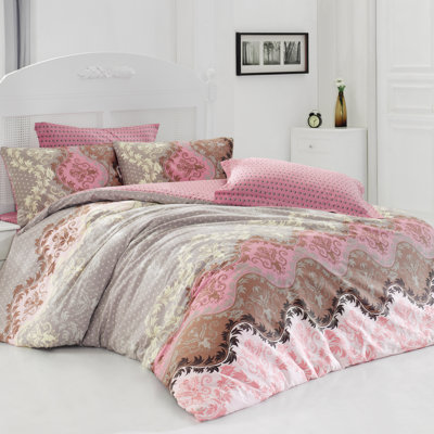 Cotton Floral Duvet Cover