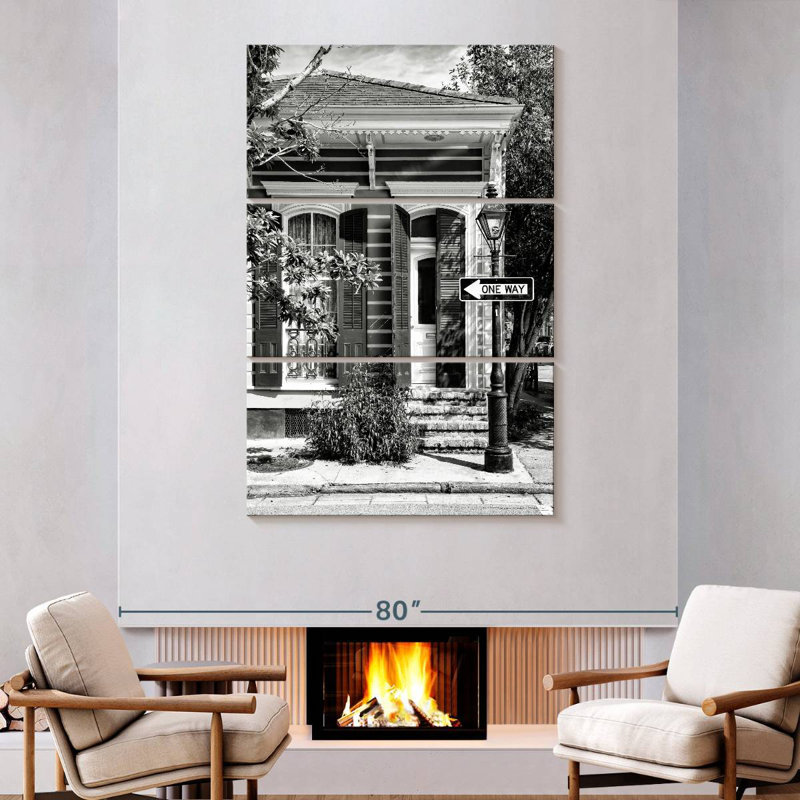 Façade Siréci Art Déco, H 74 po x l 48 po