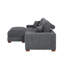 Canapé modulaire 3 pièces avec repose-pieds-991118649