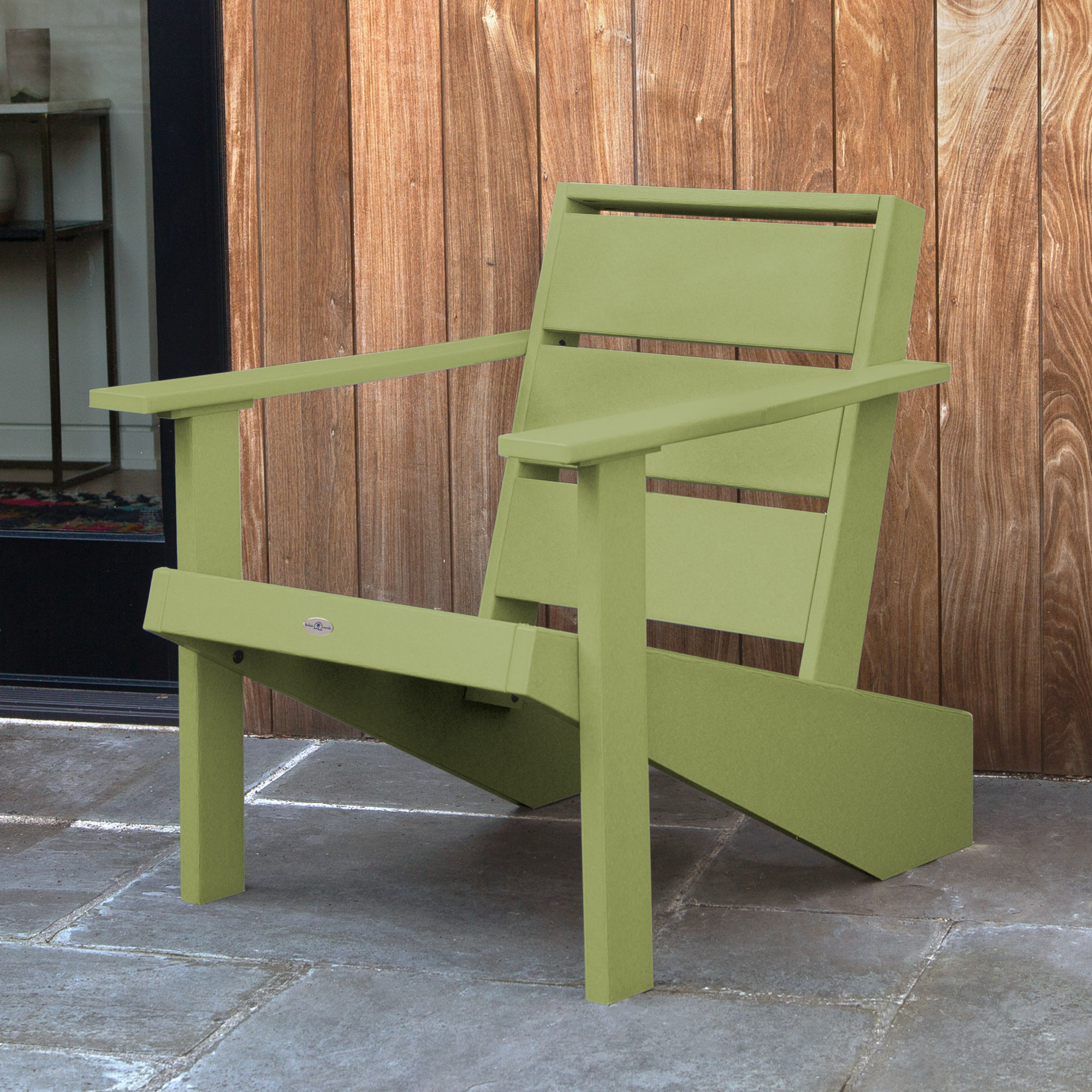 Haven Modern Adirondack Chair, Palm Green