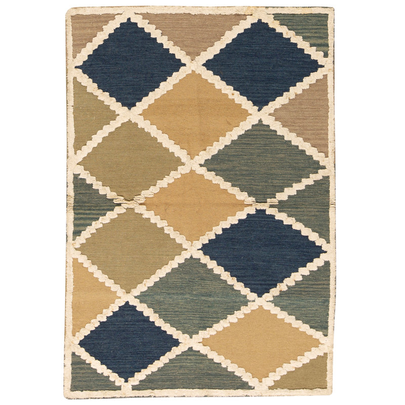 Tapis multicolore de haute qualité noué à la main