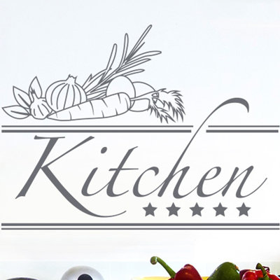 Food & Beverage Non-Wall Damaging Wall Decal
