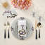 Thistle And Snake Vegan Leather Round Pebble Placemat-601179869