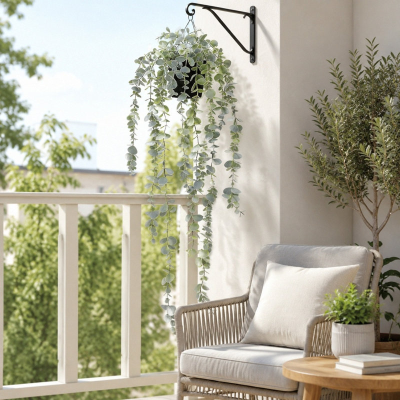 Faux plantes suspendues, petites plantes artificielles en pot pour la décoration intérieure des étagères