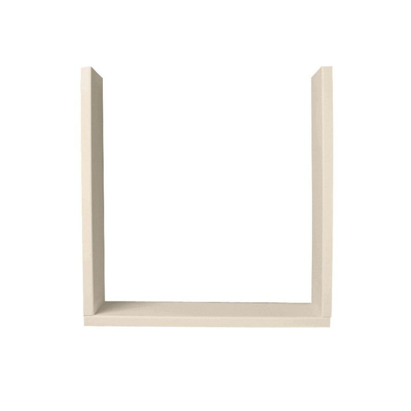 Solid Surface Shower Trim Kit, Tahiti Sand