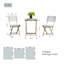 Floyd Acacia Patio Dining Set with