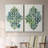 Algae and Azule Motif I-Premium Gallery Wrapped Canvas -Ready to Hang-531766118