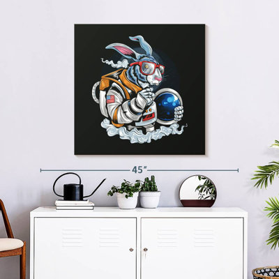 Crowle Lapin astronaute