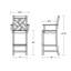 Chaise de bar POLYWOOD Chippendale en sable-9706071