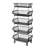 Medved 44.1'' H x 16.1'' W Utility Cart with Wheels