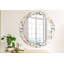Huldar Glass Flat Wall Mirror