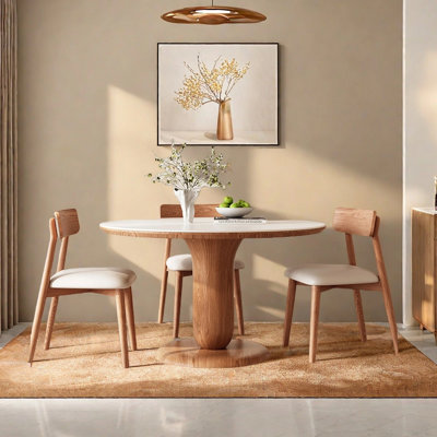 Nordic retro round table