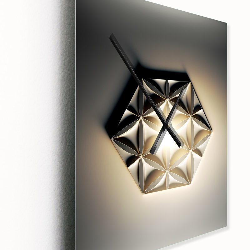 Gulea - Horloge murale moderne Mid-Century, Grand