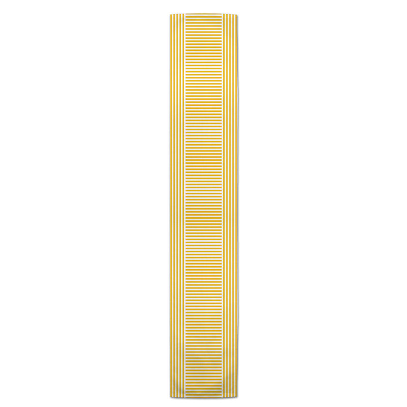 Chemin de table roughhexagon Askerby, 72 po x 16 po, Orange, Askerby Roughhexagon