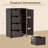 Twanna Bathroom Floor Cabinet, Freestanding Storage Cabinet for Entryway Storage-502824245