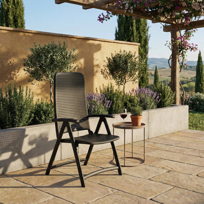 Foldable Outdoor Patio Dining Armchair