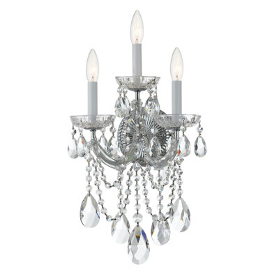 Weekes 3 - Light Candle Wall Light